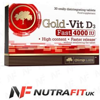 Olimp Labs - Gold-Vit D3 FAST 4000 IU, 30 tabletter