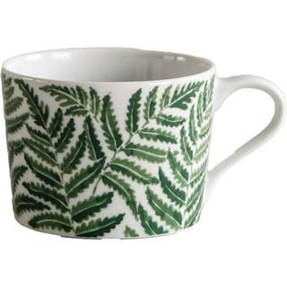 Götefors Porslin Fern kop 24 cl Grøn