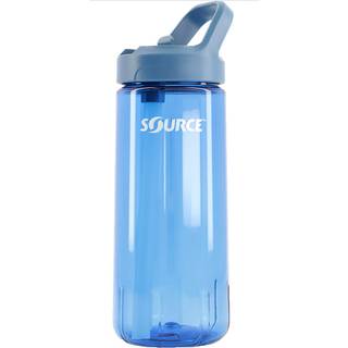 Source New Act Tritan Single Wall with Straw Drikkeflaske størrelse 0,95 l farve blå