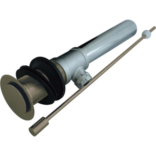 Kingston Brass vandhaner KS8108 Pop-up Drain Uden overløb børstet nikkel