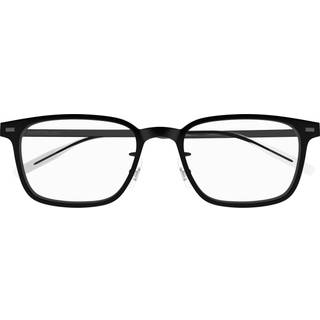 Montblanc Mand MB0394ON 006 Optiske stel Injiceret Sort Transparent Firkantet