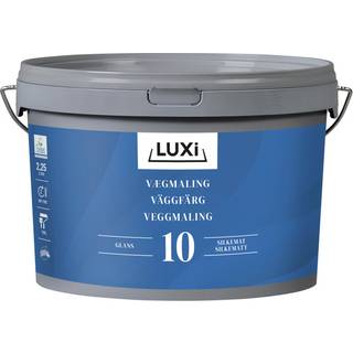 Vægmaling 10 hvid 2,25 liter - Luxi