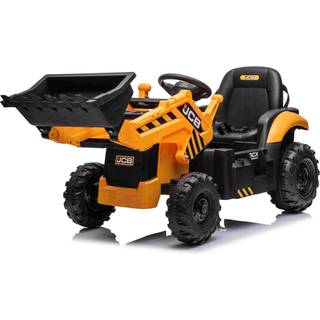 JCB EL Traktor m/Frontskovl til Børn 12V m/2.4G Fjernbetjening