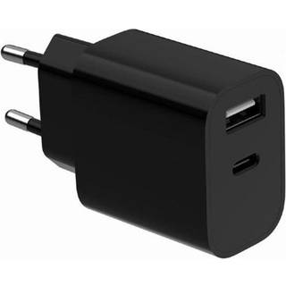 Gembird Universal USB charger 2.4A 2-port - Black