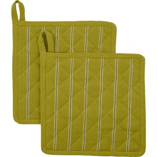 House Doctor Chef grydelap 22x22 cm 2-pak Sennepsgul