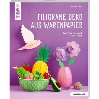 Filigrane Deko aus Wabenpapier