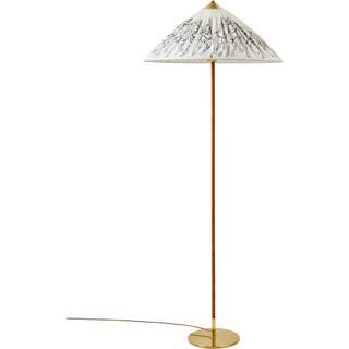 Gubi 9602 Gulvlampe Special Edition x Garro Éditions - Gulvlamper Rattan Hvid - 10139927