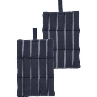 Harmony Grydelapper 2 stk. fra Södahl - Navy blue farve - 45%recybomuld/55%recypolyester