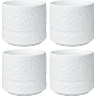 Vargen & Thor Servisen C Tumbler 26 Cl 4-pak - Kaffekopper Stentøj Hvid - 60233856