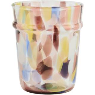 Madam Stoltz Drikke 20 Cl Flerfarvet - Drikkeglas Glas Multi - EV-11121-2P