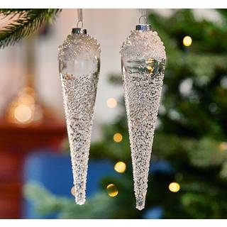 Ivy istapper juletræspynt, 2 stk.