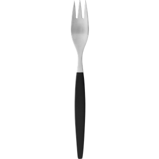 Focus de Luxe Frokostgaffel fra Gense - Sort/Mat stål farve - pom/18/8 rustfrit stål