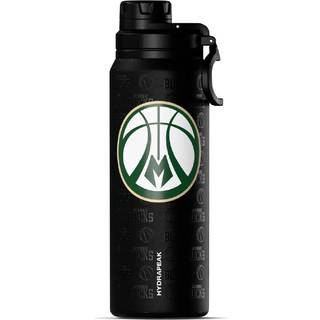 Hydrapeak x NBA officielt licenseret Milwaukee Bucks 26 oz aktiv vandflaske med chug låg og håndteres genanvendelig rustfrit stål dobbeltvæg isol