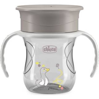 Chicco 360 Perfect X 12m+ træningskop med håndtag Grey 200 ml - 200 ml