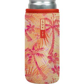 Sok It Can Sok-hylster til ?l- og sodavandsisoleret neoprencover (Tropical Dream 12 oz slim d?sehylster)