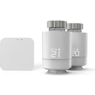 Hama startsæt varme, 2x termostat, kontrolcenter, Hvid/opal, Plast