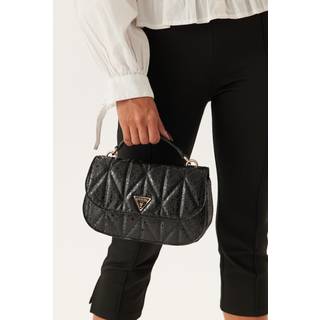 Aldina Flap Håndtaske, Black