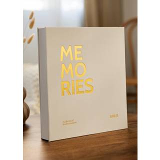 KAILA Fotoalbum Memories Creme - 600 billeder i 11x15 cm