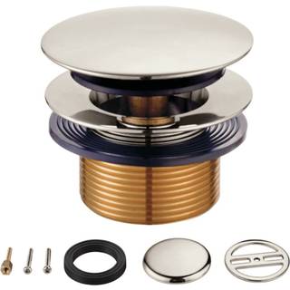 Kingston Brass KBU2006 Eugene Tip-toe Tub Drain Conversion Kit Poleret nikkel