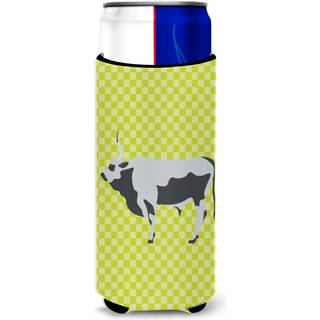 """"Caroline's Treasures Ungarsk Gr? Steppe Ko Gr?n Dekorativ Kan Hugger Slank Multicolor""""