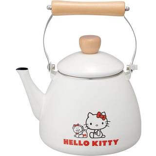HELLO KITTY - Tiny Chum - Enamel Teapot