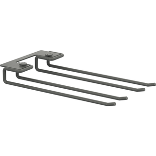 String Bøjlestativer Til Glas 20 Cm 2-pak - Hylder Stål Mørkegrå - SHR20-19-2