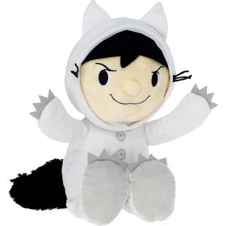 B?rn foretr?kkes, hvor de vilde ting er overd?digt 14 tommer maks stukket dyr med crinkle f?dder b?nne fyldt bund og aftagelig h?tte