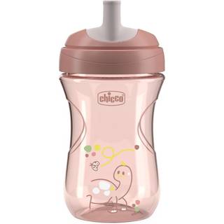 Chicco Advanced Cup 12m+ træningskop med sugerør Pink 266 ml - 266 ml