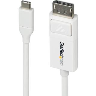 StarTech.com 6.6ft (2m) USB C to DisplayPort 1.2 Cable Bidirectional - DisplayPort cable - 24 pin USB-C to DisplayPort - 1.9 m