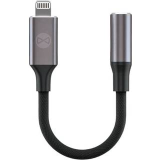 Forever Audio adapter 3,5 mm - Lightning - Sort