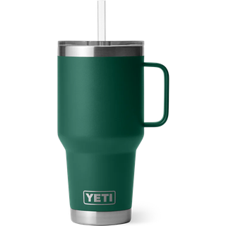 Yeti Rambler 1L Straw Mug Black Forest Green, 1L