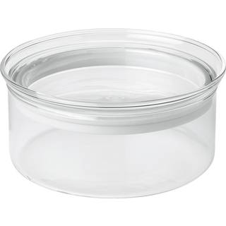 RIG-TIG STORE-IT opbevaringsglas med låg grå 0,4 liter