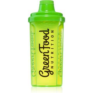 GreenFood Nutrition Shaker sports-shaker-flaske Transparent Green 500 ml - 500 ml