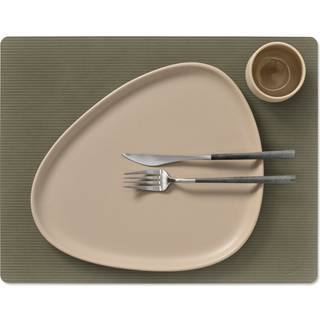LIND DNA Corduroy dækkeserviet square L Army Green