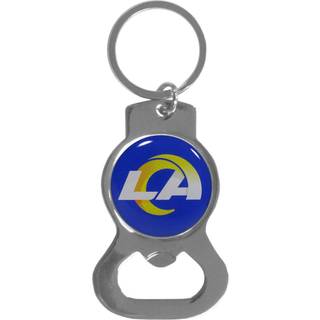 NFL Siskiyou Sports Fan Shop Los Angeles Rams Bottle Opener Key Chain One Size Team Color Blue