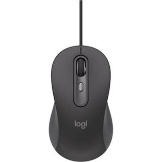 Logitech Signature M520 L for Business - Mus - Optisk - 4 knapper - Grå