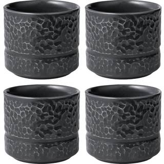 Vargen & Thor Servisen C Tumbler 26 Cl 4-pak grå - Kaffekopper Stentøj Antracit - 60233854