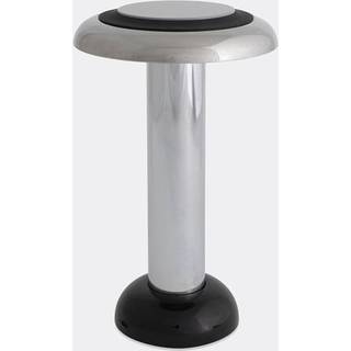 SOWDEN Lighting - 'PL6' portable lamp, silver in silver ABS, Silicone, Aluminium