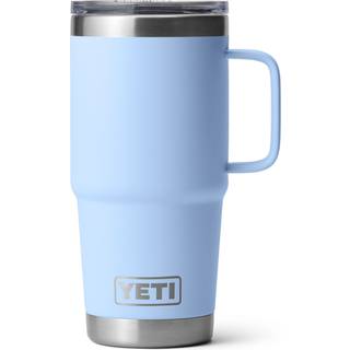 Yeti - Rambler 20 Oz Travel Mug (591 ml) Big Sky Blue Ribejagtogfikseri.dk