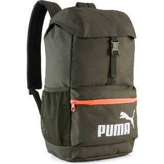 Puma Phase Hooded 20L Backpack Youth, Green, Accessories - Glowing Red - OSFA