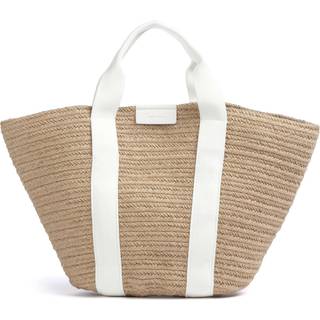 Marc O'Polo Marte Shopper taske beige/hvid