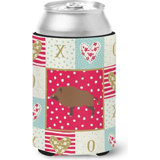 """" Caroline's Treasures CK5363CC Wild Voar Pig Love Can eller flaske Hugger Kold-bjælke-Koozies Multicolor """"