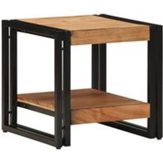 Sofabord Brun 40 X 40 X 38 Cm Massivt Akacietræ