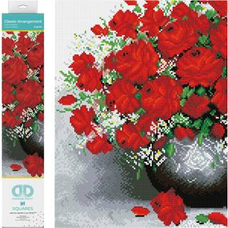 Diamond Dotz Classic Arrangement Flowers Diamond Maleri Kits til voksne - Diamond Art Kits Et afslappende kreativt håndværkssæt med Dotz Gems 16.