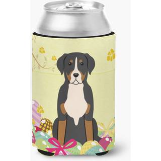 """" Caroline's Treasures Easter Eggs Greater Swiss Mountain Dog Can eller Bottle Hugger Can Hugger Multicolor """"