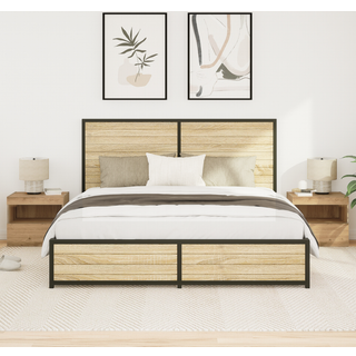 Natbord 2 Dele Artisan Eg 50 X 40 X 45 Cm Konstrueret Træ