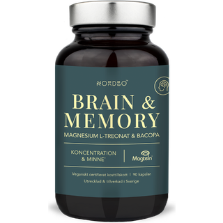 Nordbo Brain & Memory Magnesium (90 kaps)