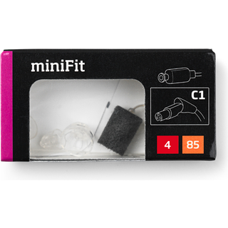 Oticon - MiniFit Receiver 85 (Side: Højre, Størrelse: 4) - Gratis fragt