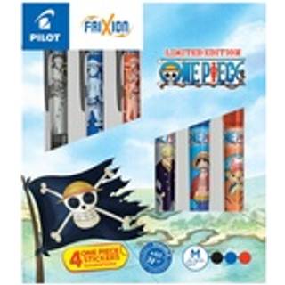 One Piece 6-pack Rollerball pen FriXion Ball & Ball+ Limited Sticker Edition LE 0.7