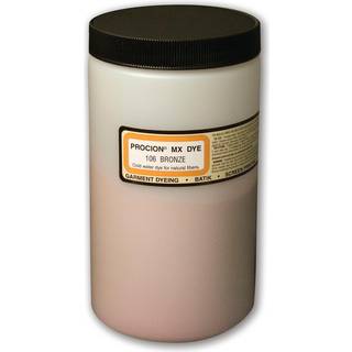 Jacquard Procion MX farvestof - Ubestridt konge af slipsfarvepulver - Bronze - 1 lb - Koldt vandfiberreaktivt farvestof fremstillet i USA